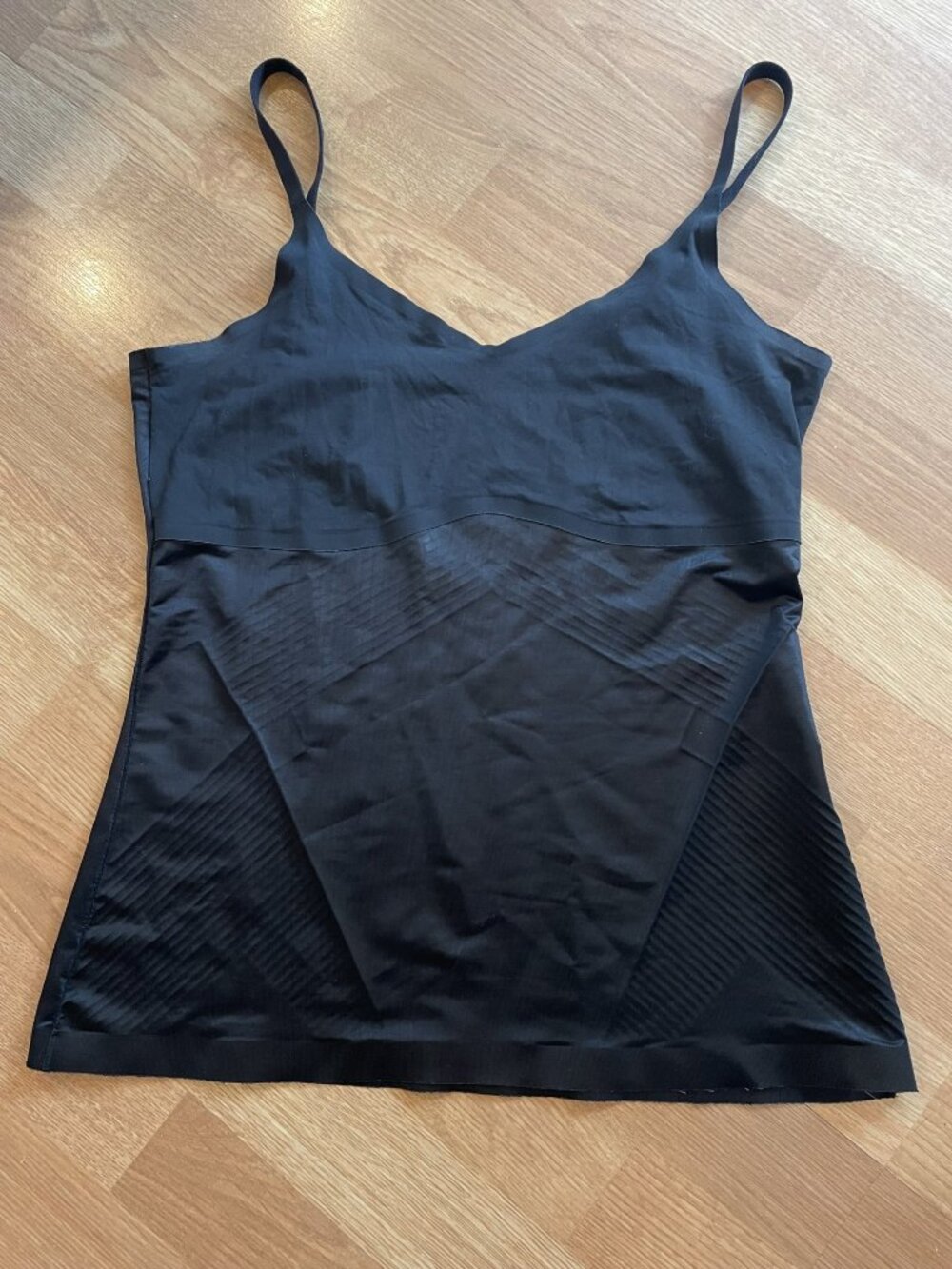 Spanx L Shapewear Camisole Black Top 10259R